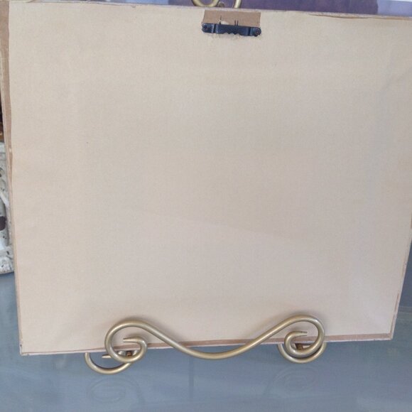 Beautiful Gold Framed Paris Street Scene Print - Picture 4 of 4